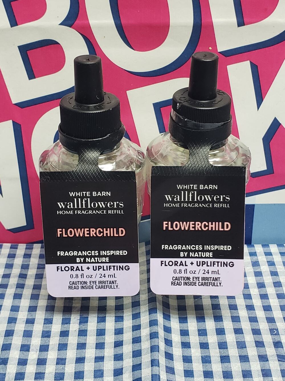 BBW Flowerchild FLORAL & UPLIFTING Fragrance Wallflower 2 Refills